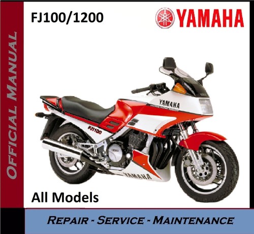 Yamaha fj1100 fj1200 - fj1100, manuale